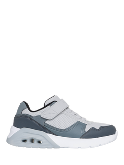Skechers Kids' Street Uno Lite 2.0 Pillar Duo Trainers, Light Grey, Light Grey