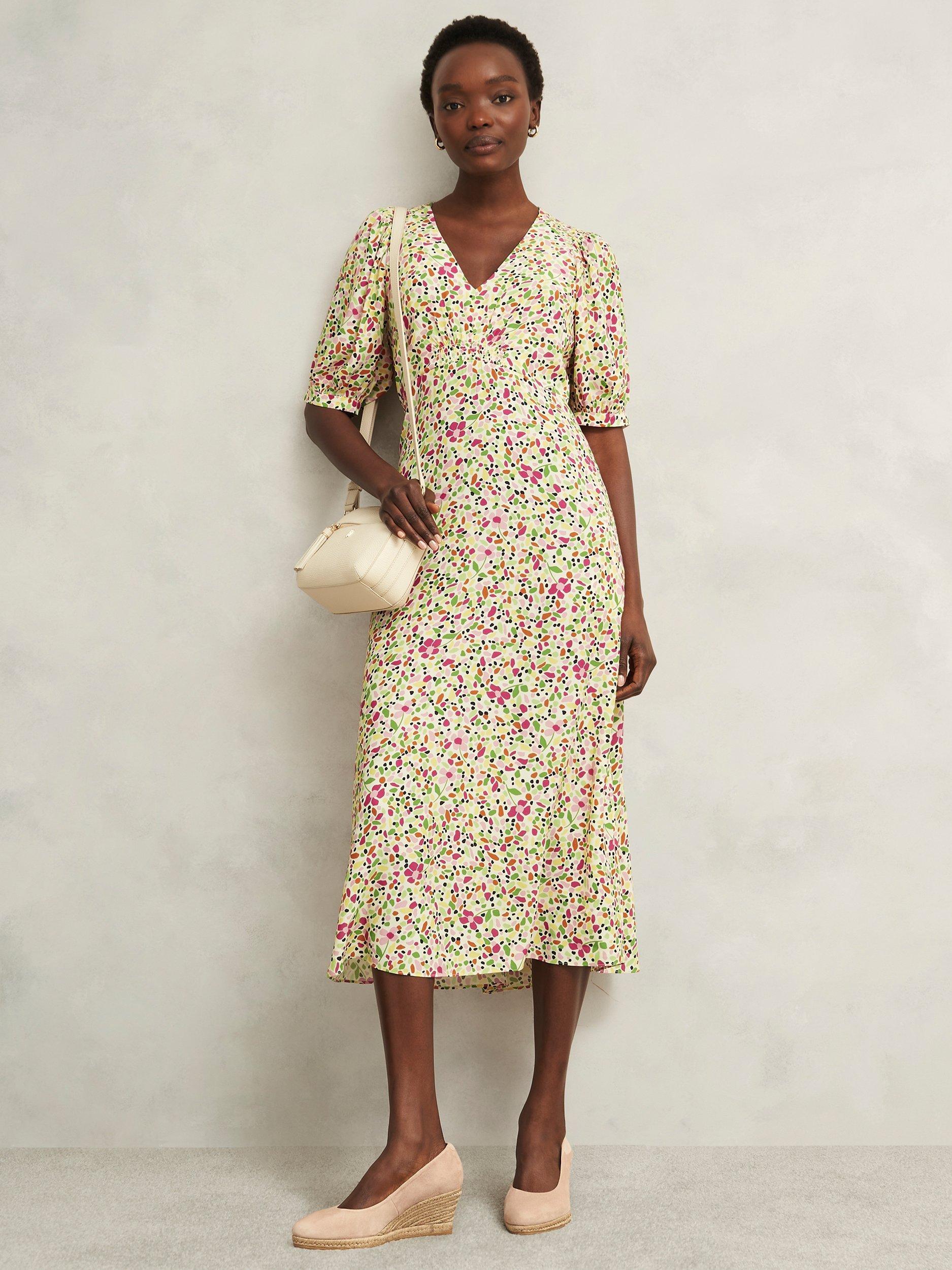 Product image 6 of 6, which shows Hobbs Anna Suede Espadrille Sandals, Blush Pink, 3