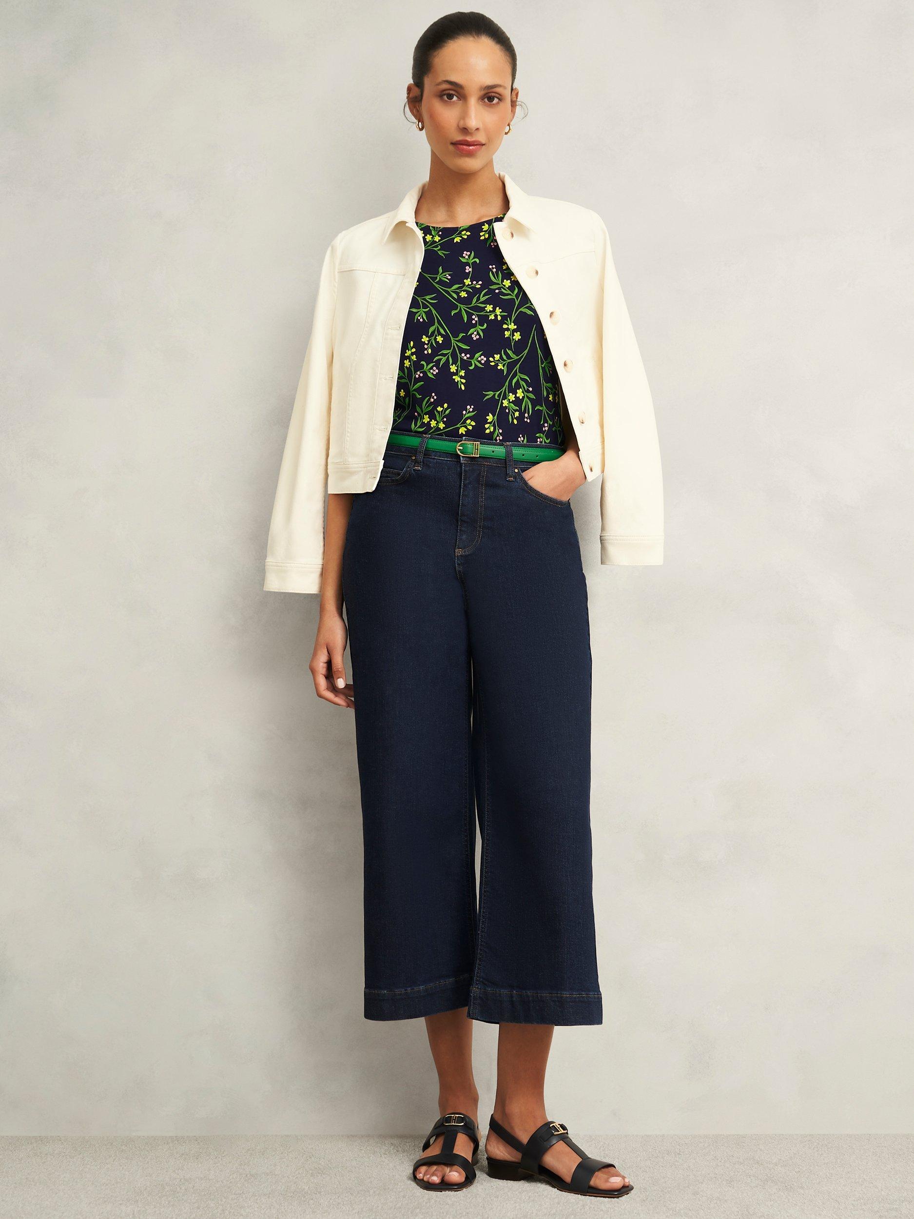 Product image 3 of 4, which shows Hobbs Carmina Insignia Leather Belt, Laurel Green, L