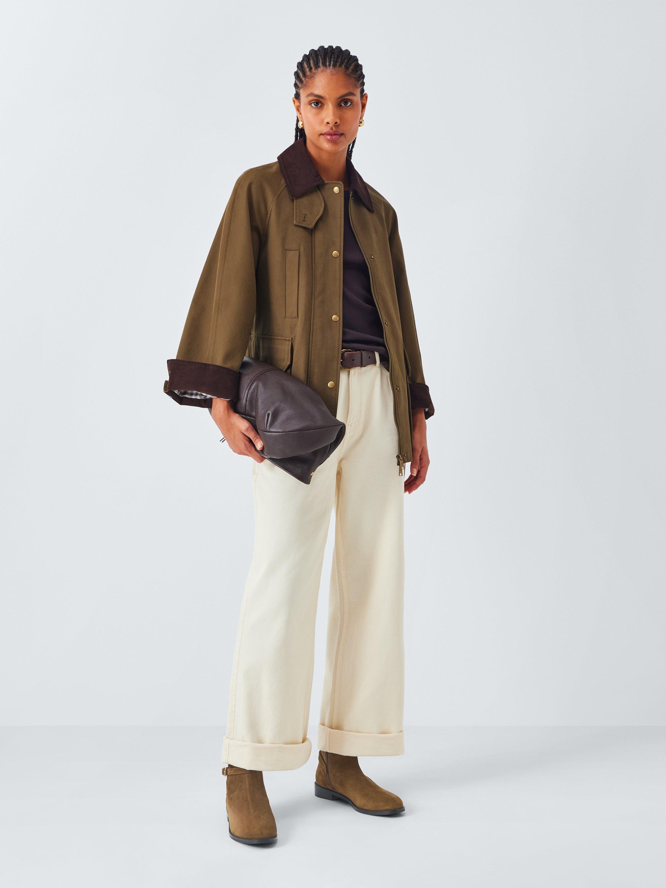 Product image 6 of 6, which shows John Lewis Paso Suede Buckle Harness Riding Ankle Boots, Tan, 3