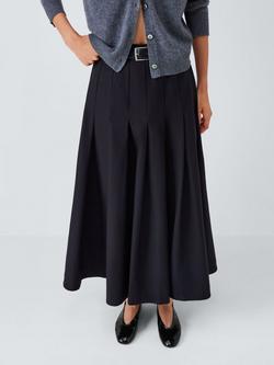 John Lewis Helm Leather High Vamp Ballerina Pumps - view 2, Black