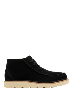 SOREL Slabtown 62 Stoic Mid  Suede Blend Chukka Boots, Black, Black