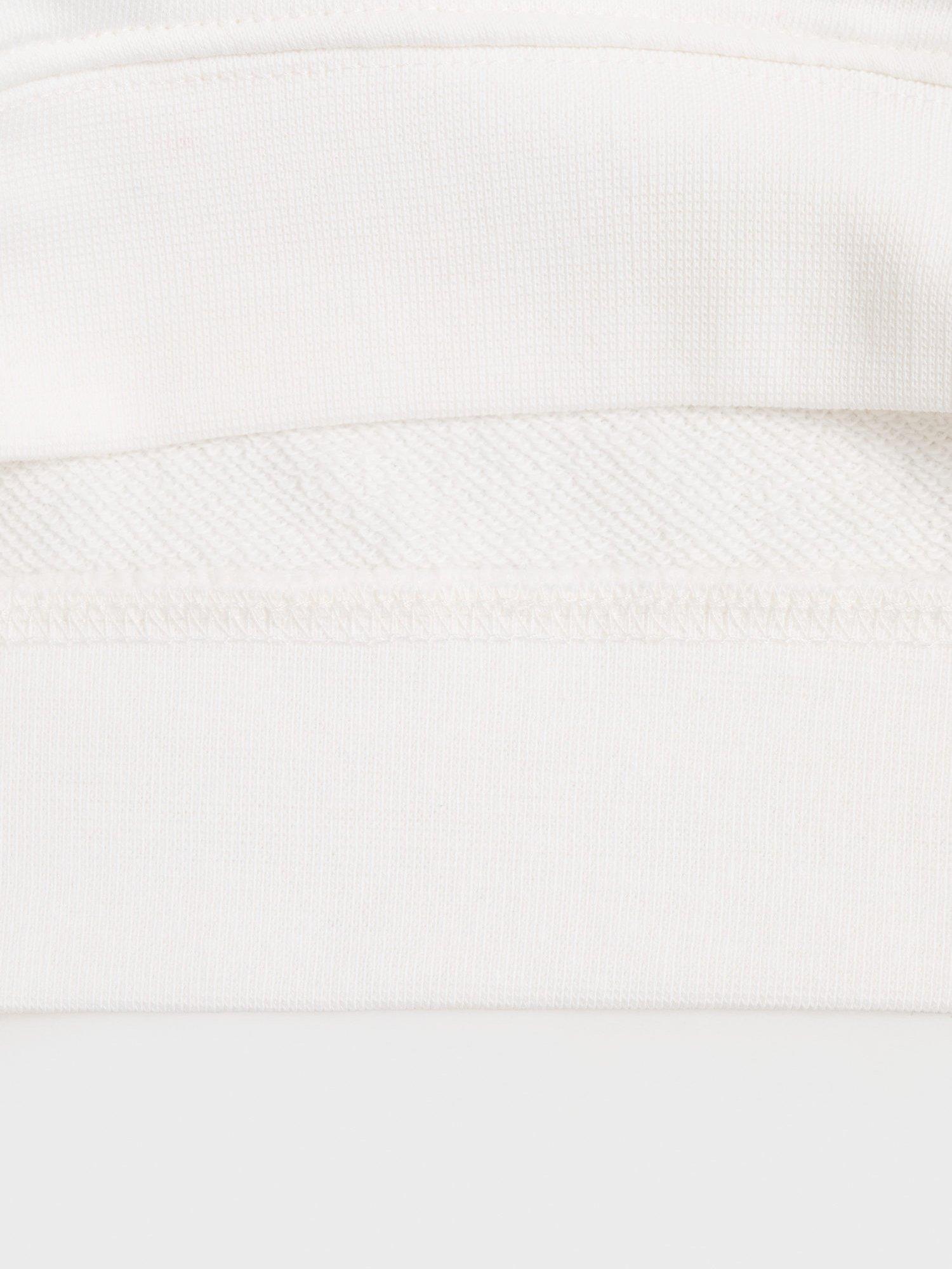 Product image 4 of 6, which shows Mango Kids' Salt Graphic Back Hoodie, Natural White, 11-12 years