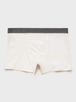 Mango Kids' Football Boxer Shorts, Pack of 3, Medium Grey - view 2, Medium Grey