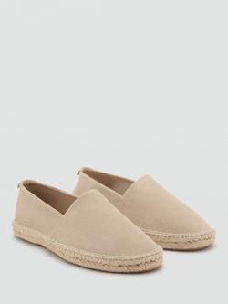 Mango Yute Suede Sandals - view 2, Beige