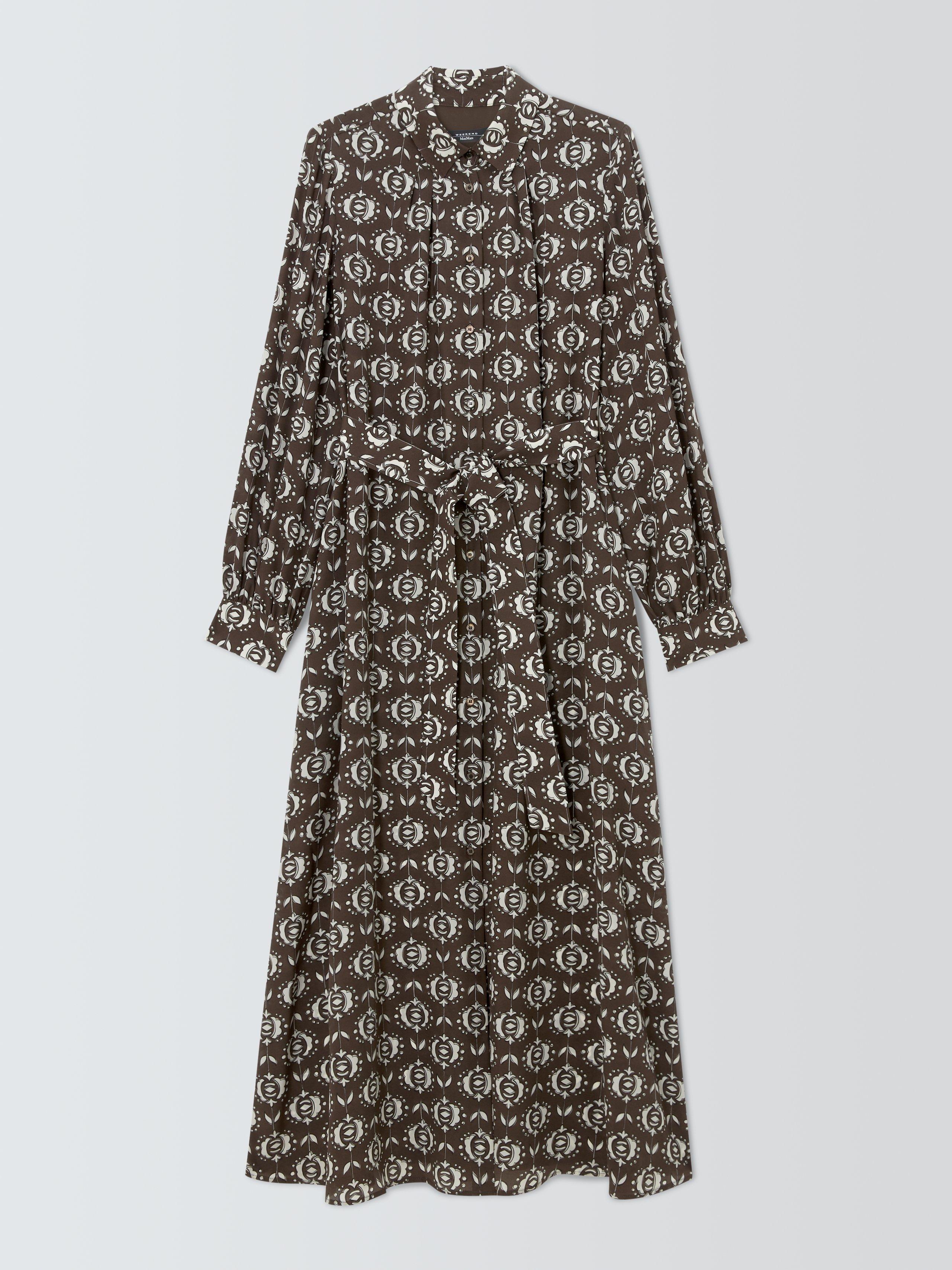 パーティードレス Weekend Max Mara NARVEL - Printed silk shirt dress 009899534alt3?fmt=auto&$