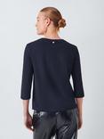 Weekend MaxMara Multia Crew Neck Jersey Top, Black