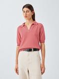 Weekend MaxMara Junior Stripe Polo Top, Red