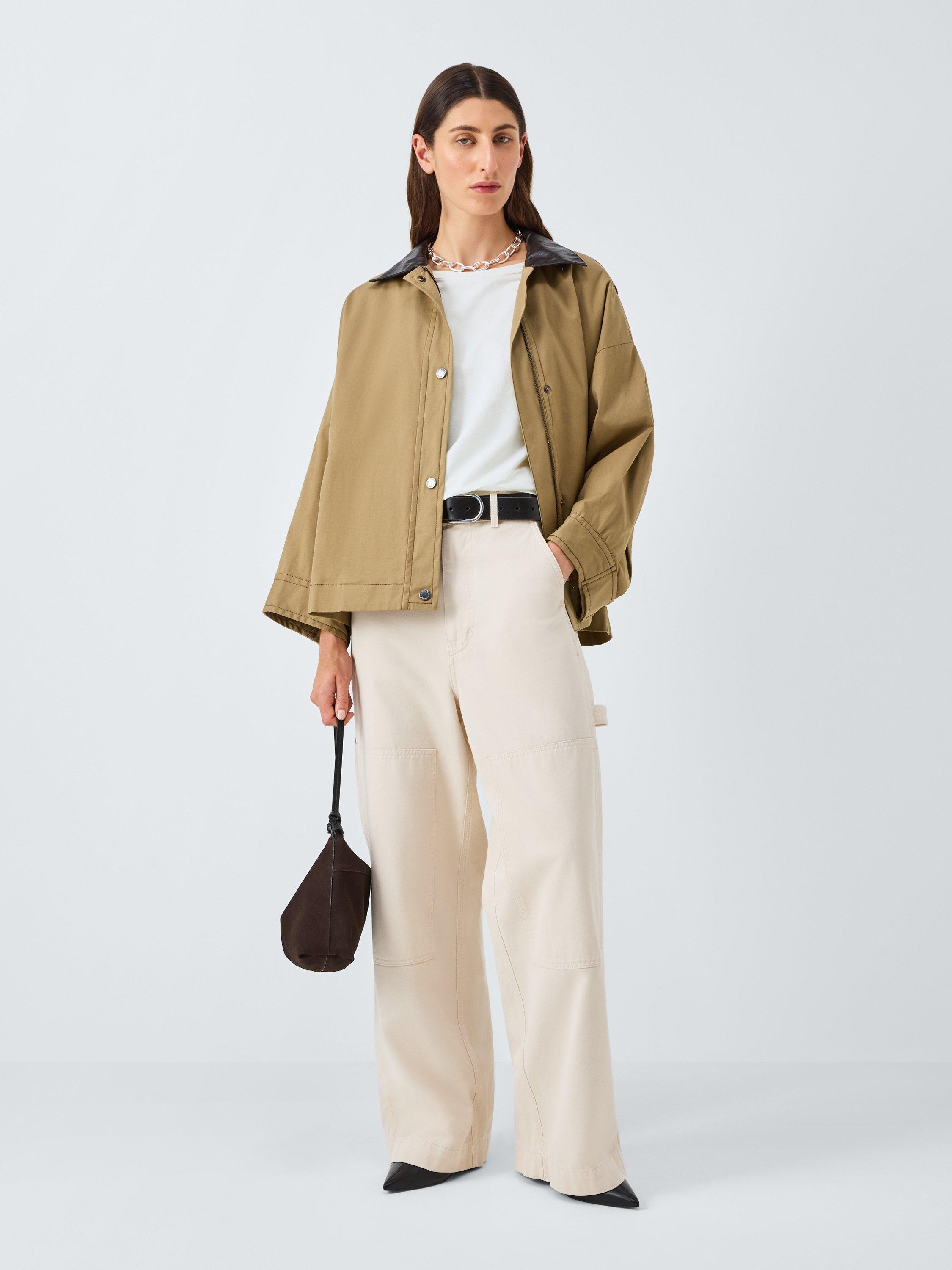 Product image 3 of 6, which shows Weekend MaxMara Multia Boat Neck Jersey Top, White, S