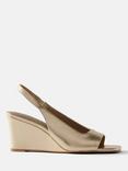 Mint Velvet Sasha Leather Wedge Heel Sandals