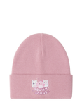 Lindex Kids' Squishmallows Beanie Hat, Dusty Pink