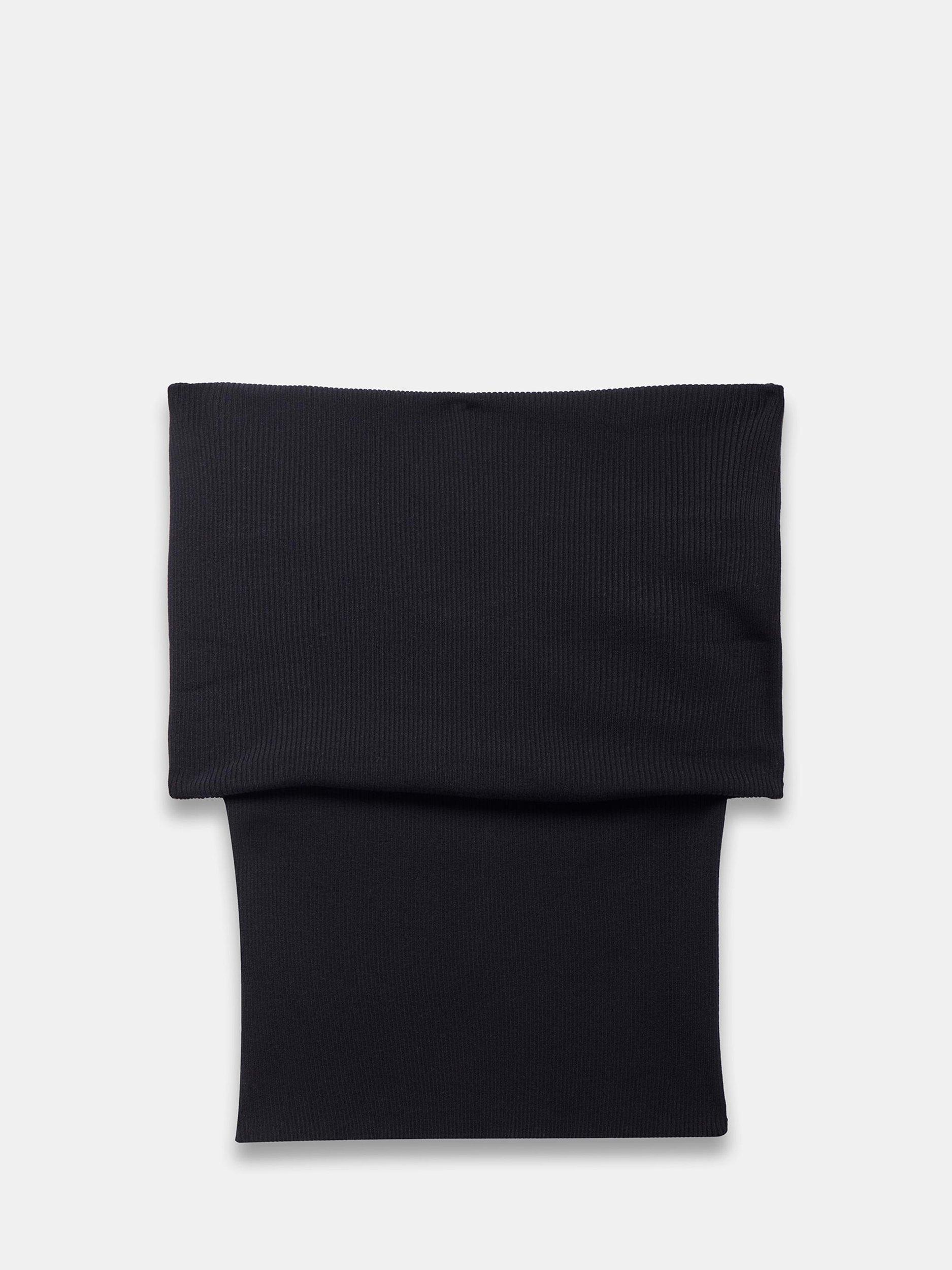 Product image 8 of 8, which shows Mint Velvet Bandeau Sleeveless Knit Top, Black, XS