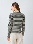 Weekend MaxMara Eritea Stripe Cardigan, Navy