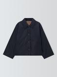 Weekend MaxMara Mimma Quilted Reversible Jacket, Navy/Brown