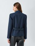 Weekend MaxMara Tappeto Double Breasted Blazer, Navy