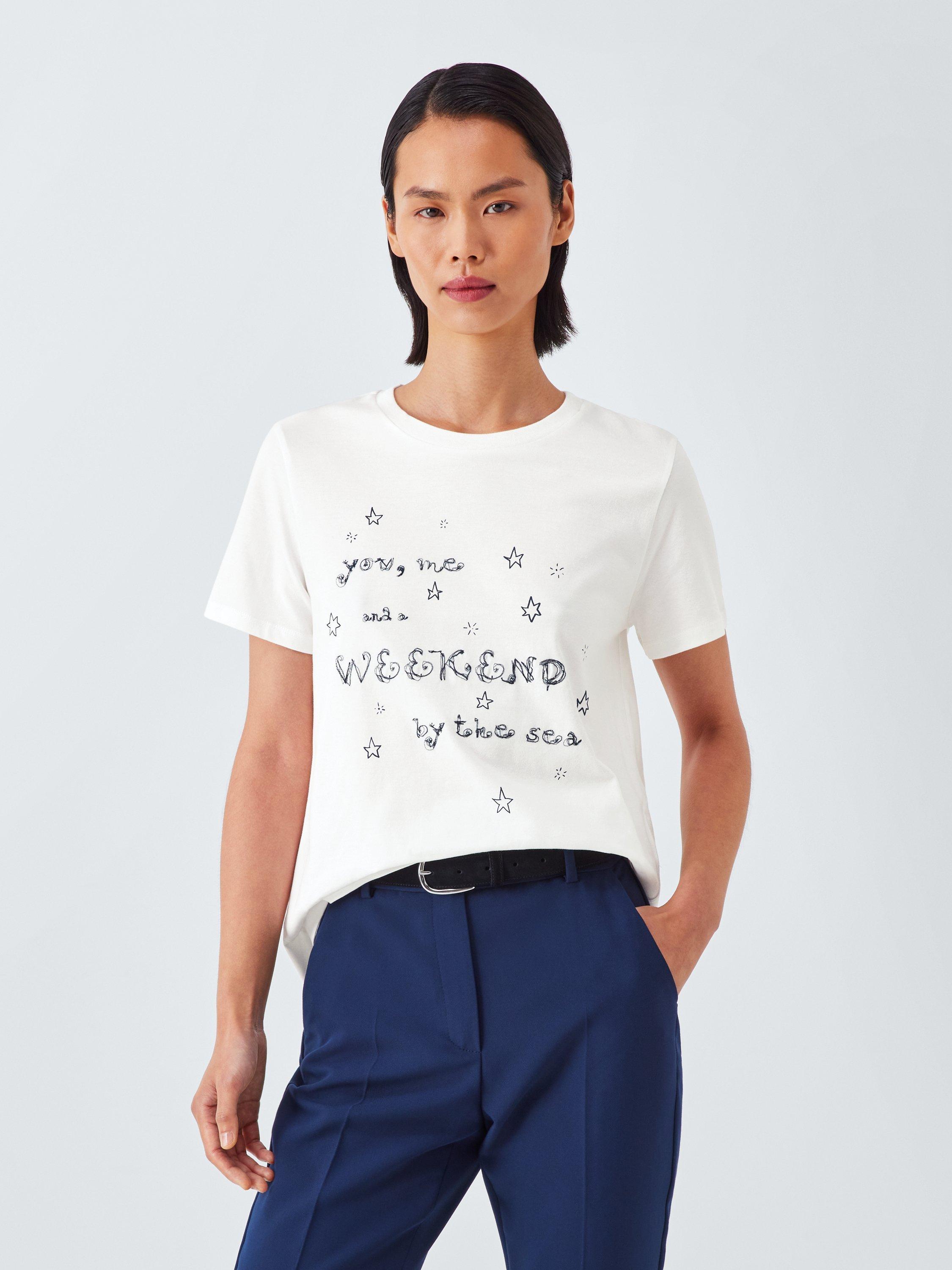 Weekend MaxMara Ara By The Sea T-Shirt, White