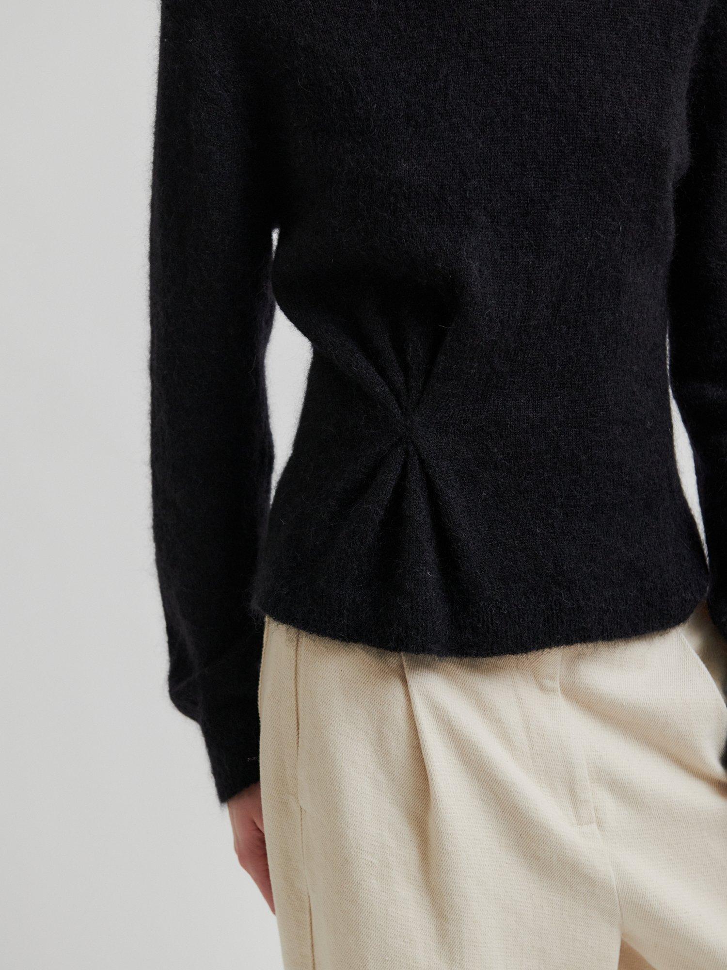 Product image 2 of 7, which shows Second Female Nana Baggy Trousers, Cream, XS