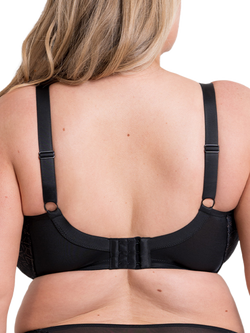 Curvy Kate Lovelace Underwired Balcony Bra - view 2, Black/Taupe