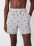 Crew Clothing Stripe Swim Shorts