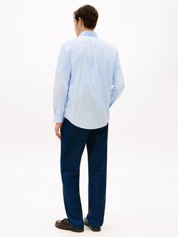 Tommy Hilfiger Flex Regular Fit Poplin Shirt - view 2, Sweet Blue