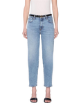FRAME The Candle Barrel Leg Jeans, Light Blue