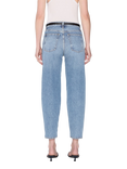 FRAME The Candle Barrel Leg Jeans, Light Blue