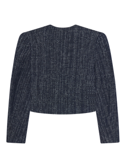 FRAME The Tweed Jacket, Dark Blue - view 2, Dark Blue