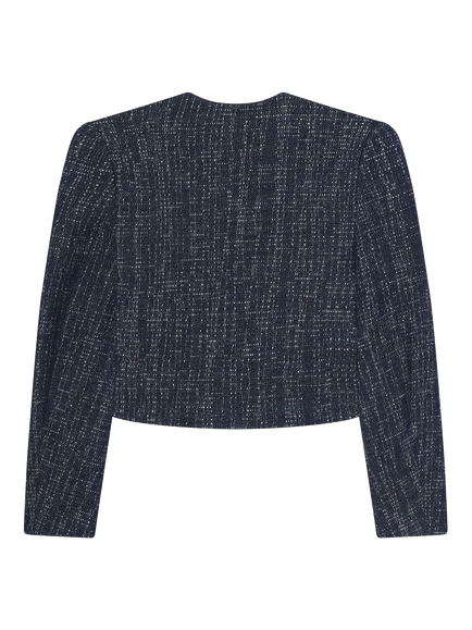 FRAME The Tweed Jacket, Dark Blue - view 2, Dark Blue