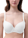 Chantelle Norah Soft Feel Sweetheart T-Shirt Bra, White