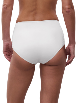 Chantelle Norah Comfort High Waisted Knickers - view 2, White