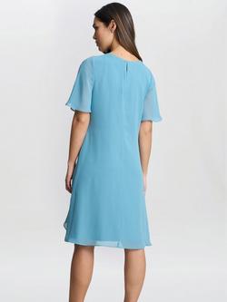 Gina Bacconi Hallie Dress - view 2, Sea Mist