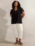 Live Unlimited Curve Angel Sleeve V-Neck Top