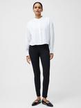French Connection Alexis Sheer Sleeve Shirt, White