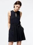 French Connection Sadie Textured Playsuit, Washed Ink