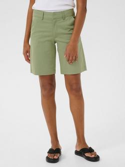 KAFFE Lea City Shorts, Mid Green, Mid Green