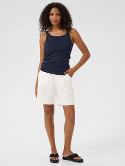 KAFFE Carna Tank Top, Mid Blue - view 2, Mid Blue