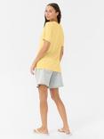 KAFFE Frida V-Neck T-Shirt, Mid Yellow