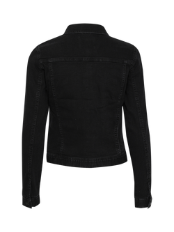 ICHI Billy Denim Jacket, Washed Black - view 2, Washed Black