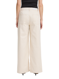 ICHI Carolinas Wide Leg Jeans, Sandshell - view 2, Sandshell