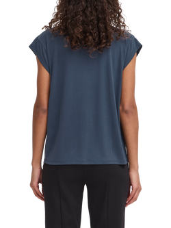 ICHI Lisken Round Neck T-Shirt - view 2, Total Eclipse