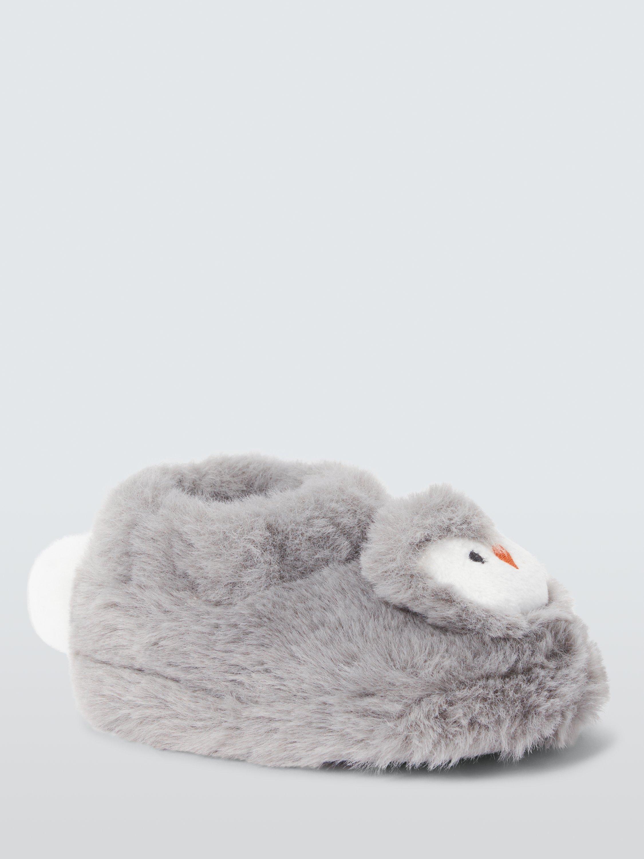 Product image 1 of 3, which shows John Lewis Baby Penguin Booties, Multi, 0-3 months