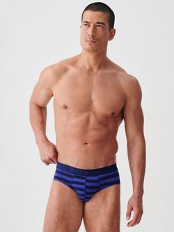 British Boxers Bamboo Briefs, Pack of 4 - view 2, Fresh Navy