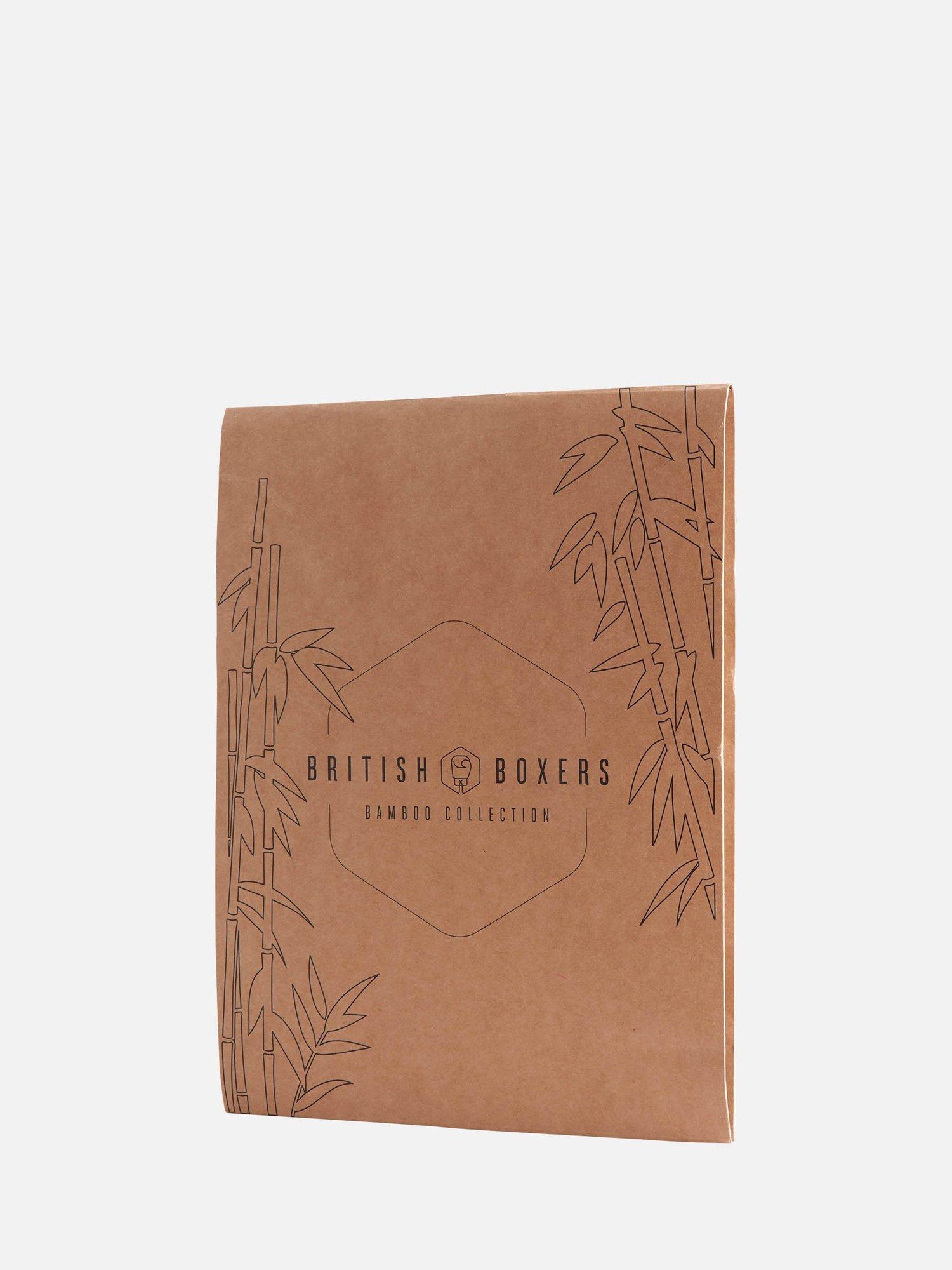 Product image 10 of 10, which shows British Boxers Bamboo Trunks, Pack of 4, Fresh Navy, XS