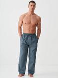 British Boxers Geometric Print Cotton Pyjama Bottoms