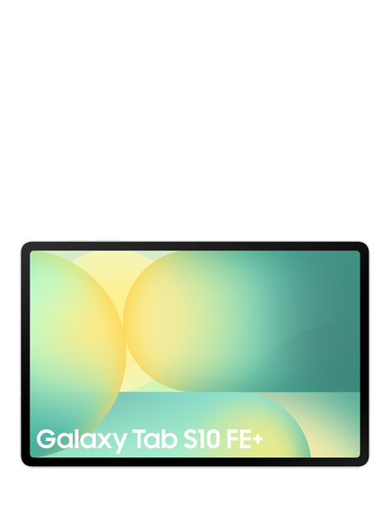Samsung Galaxy Tab S10 FE+ Tablet with Bluetooth S Pen, Android, 12GB RAM, Wi-Fi, 13.1", 256GB, Silver