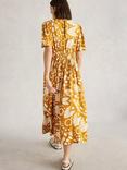White Stuff Lucy Abstract Dress, Yellow/Multi