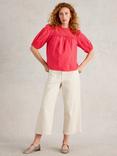 White Stuff Lexi Cotton Broderie Top