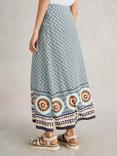 White Stuff Fay Cotton Jersey Maxi Skirt