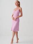 British Boxers Ice Cream Bamboo Strappy Nightdress, Pink
