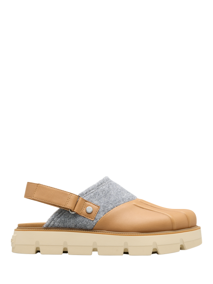 SOREL Rein CB Slingback Clogs, Tan/Grey, Tan/Grey